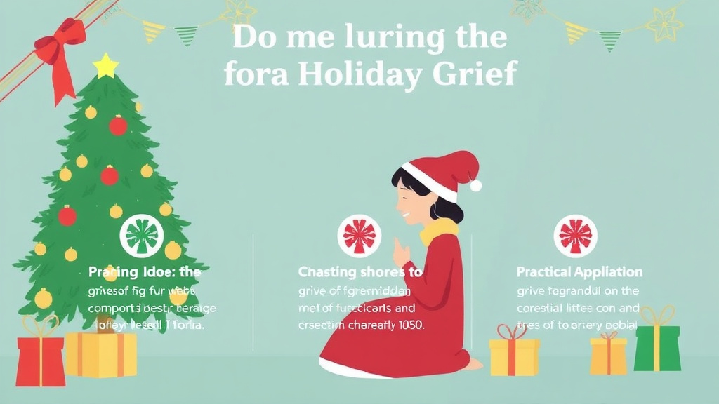Real-world application diagram for grief During the Holiday Season