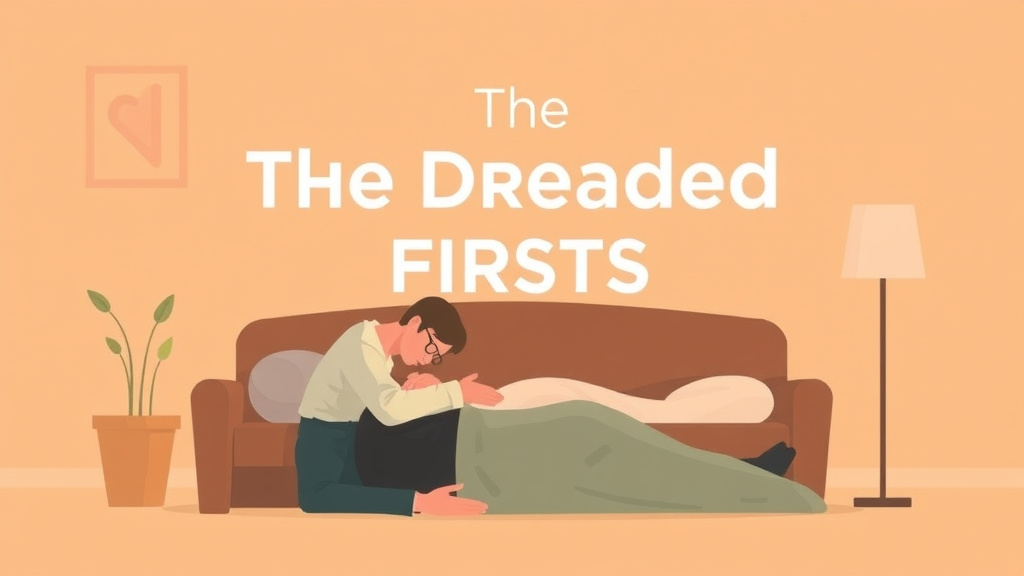 Clear illustration of dreaded Firsts in Grief with supporting details