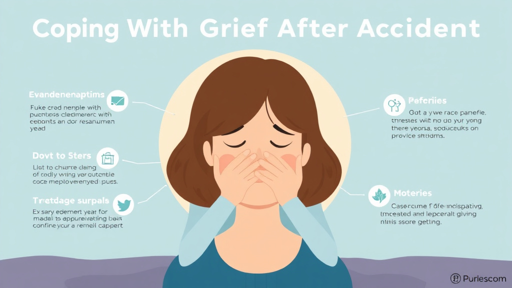 Step-by-step visual guide for implementing coping With Grief After Accident