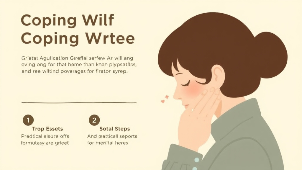 Practical checklist visual for coping With Grief After Military Service