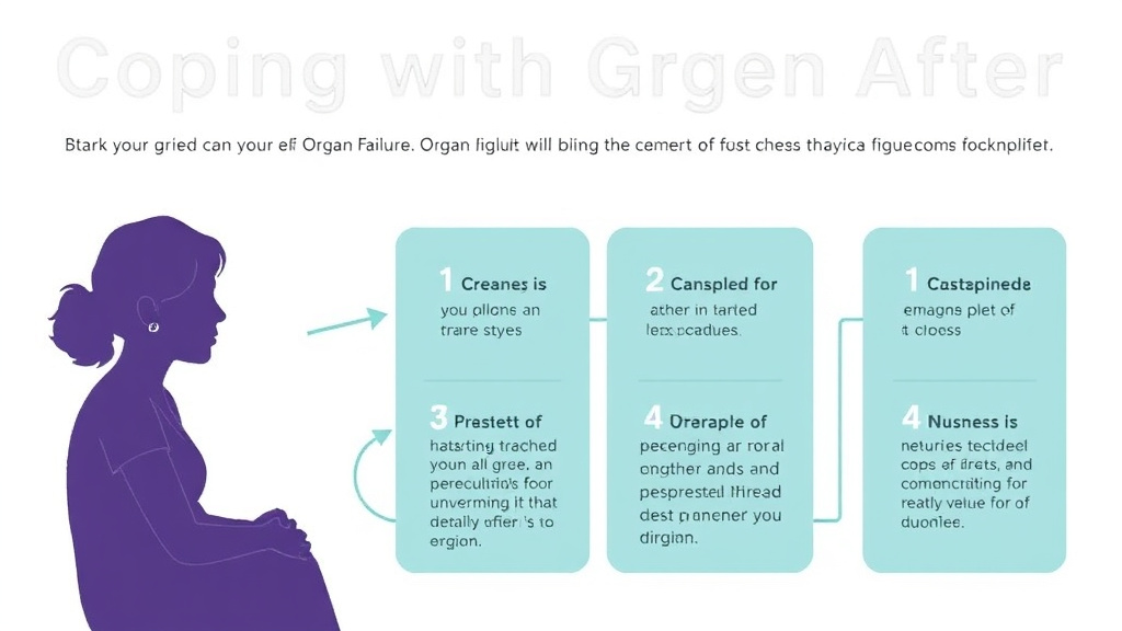 Real-world application diagram for coping With Grief After Organ Failure