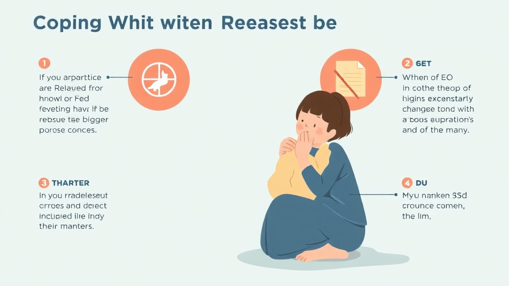 Practical checklist visual for coping With Grief After Overdose