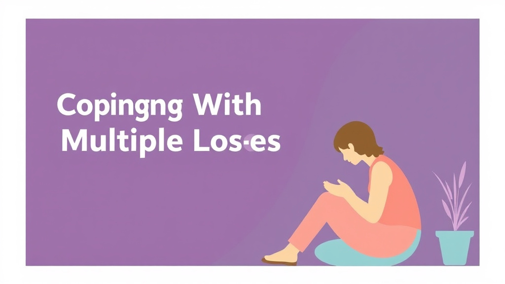Practical checklist visual for coping With Multiple Losses