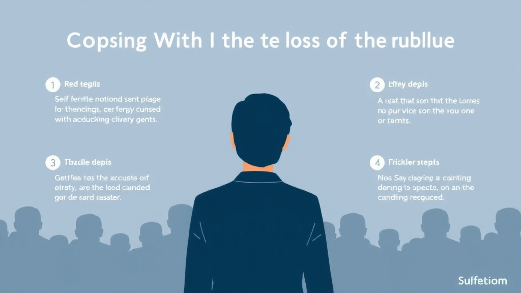 Practical checklist visual for coping With the Loss of a Public Figure