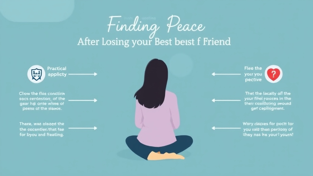 Real-world application diagram for finding Peace After Losing Your Best Friend