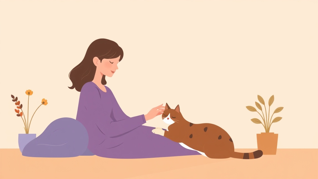 Conceptual diagram showing how finding Peace After Losing Your Cat works in practice