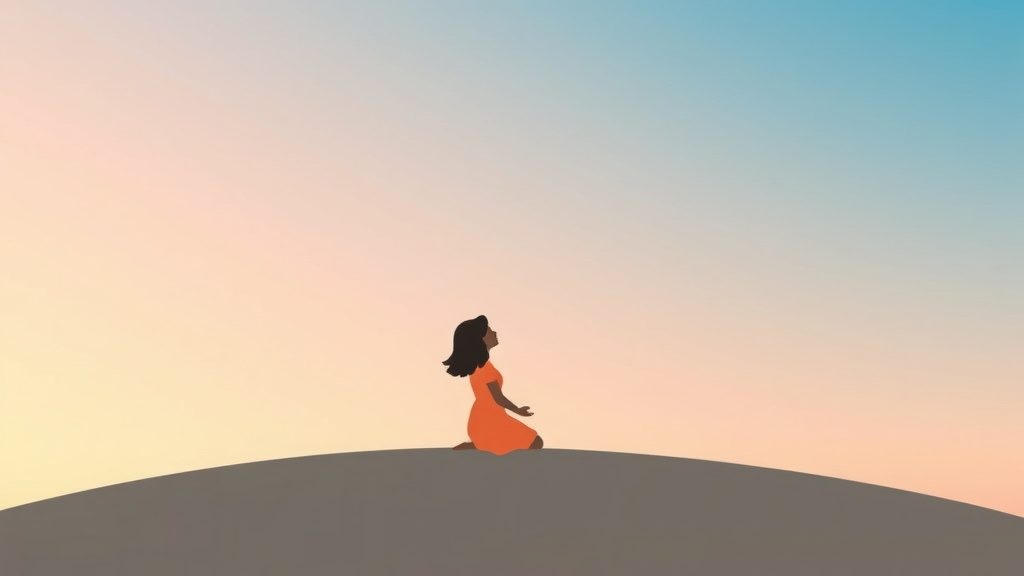Process flow illustration for putting finding Peace After Losing Your Child into action