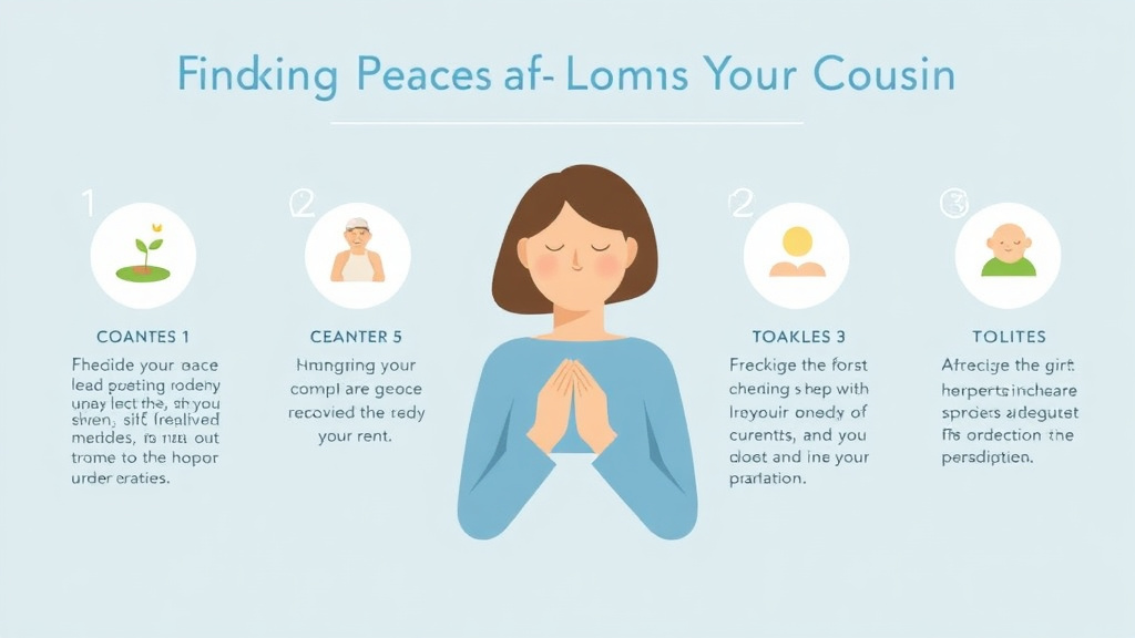 Real-world application diagram for finding Peace After Losing Your Cousin