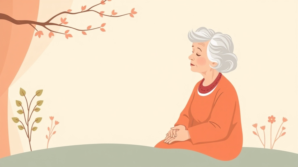 Clear illustration of finding Peace After Losing Your Grandmother with supporting details