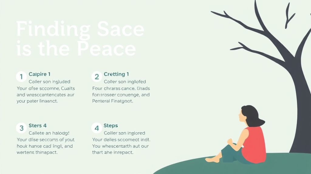 Hands-on guide visualization for finding Peace After Losing Your Niece