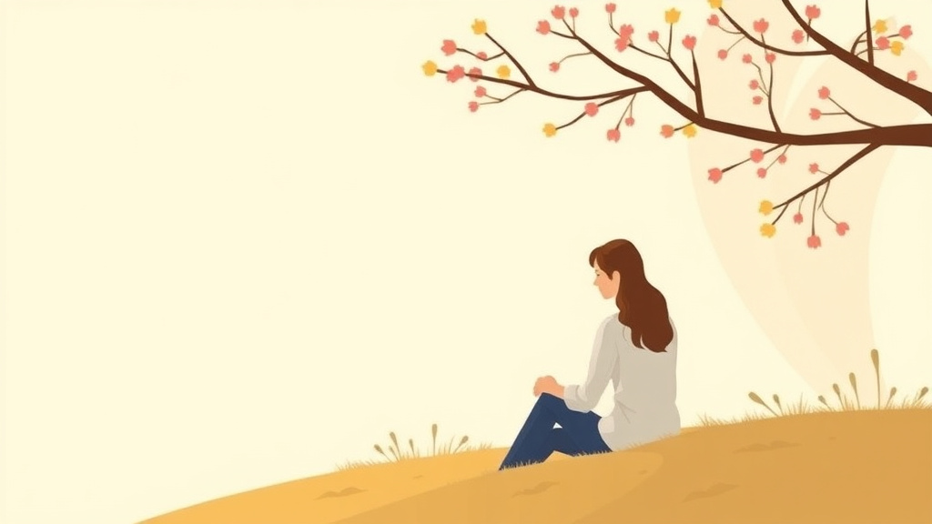 Visual overview of finding Peace After Losing Your Wife with key concepts highlighted