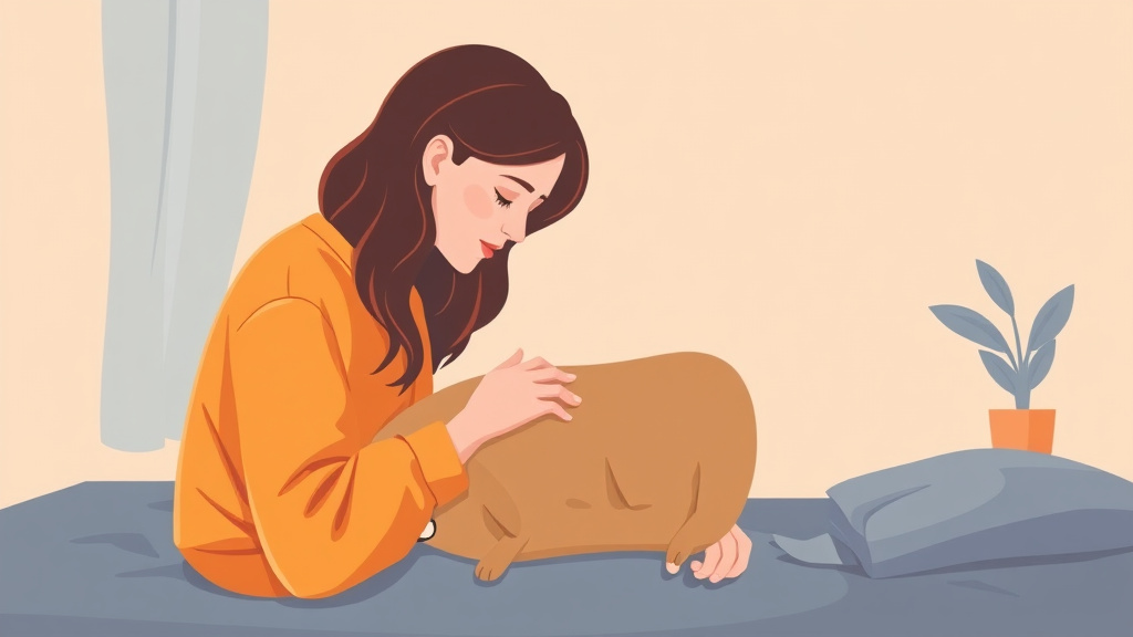 Visual overview of grieving the Loss of Your Best Friend with key concepts highlighted