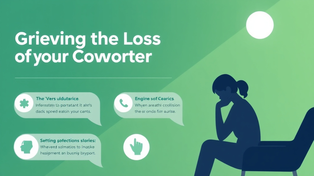 Implementation roadmap for grieving the Loss of Your Coworker with actionable steps
