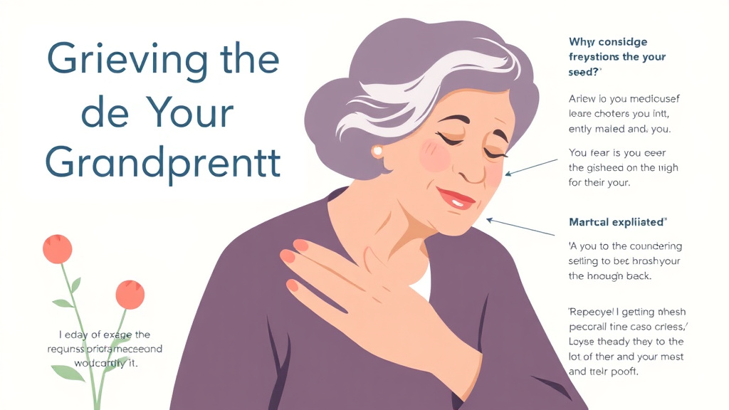 Hands-on guide visualization for grieving the Loss of Your Grandparent