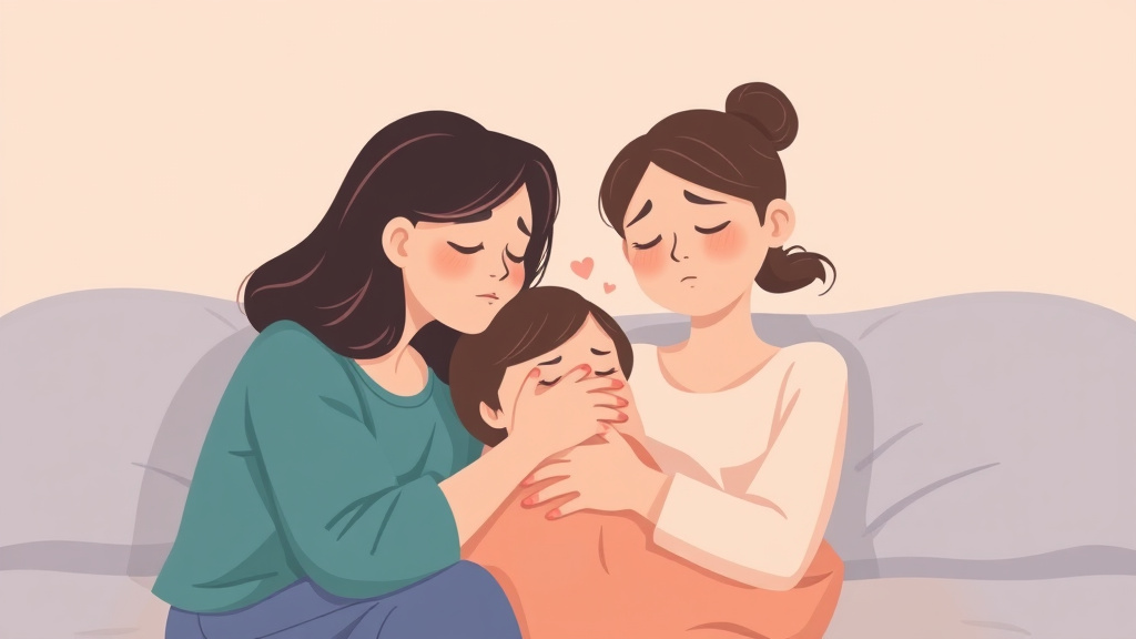 Visual overview of grieving the Loss of Your Niece with key concepts highlighted