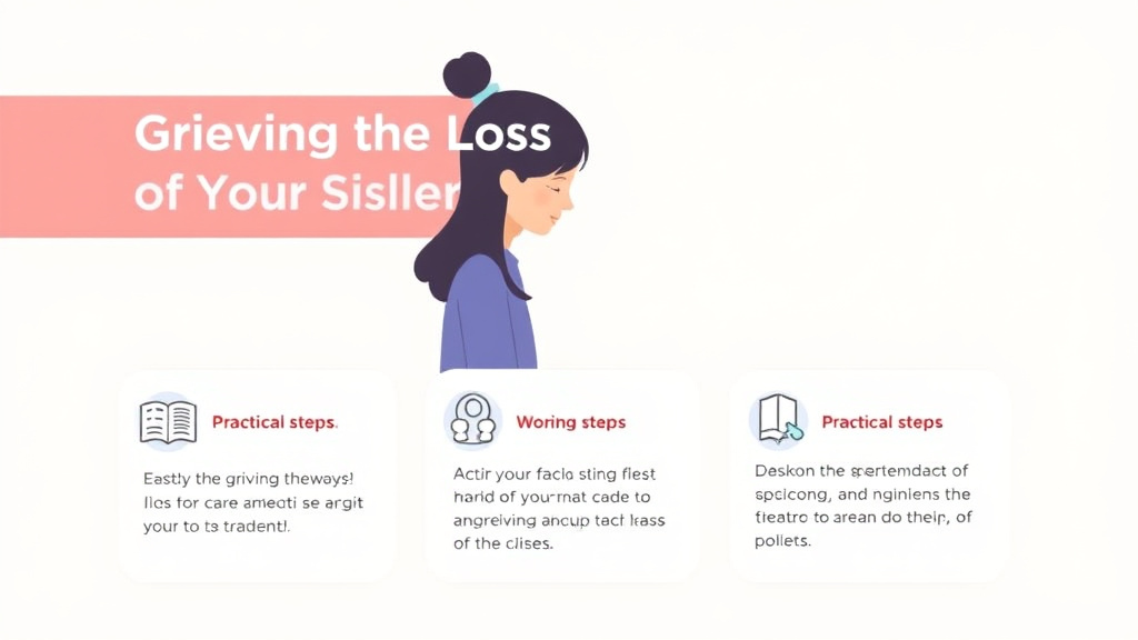 Real-world application diagram for grieving the Loss of Your Sibling