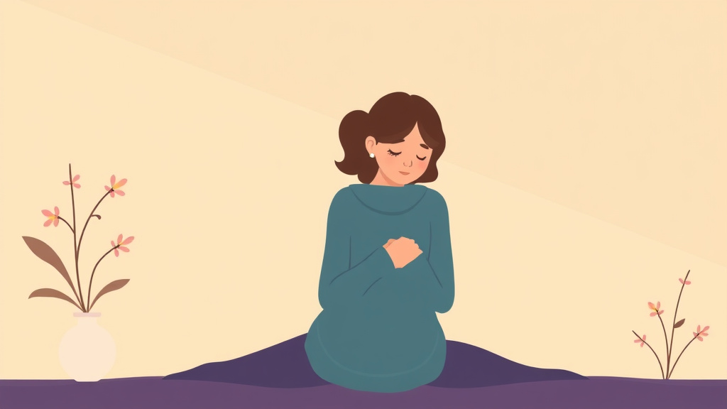 Illustration breaking down the fundamentals of grieving the Loss of Your Sister