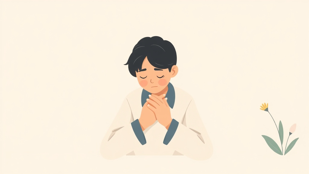 Visual overview of grieving the Loss of Your Uncle with key concepts highlighted