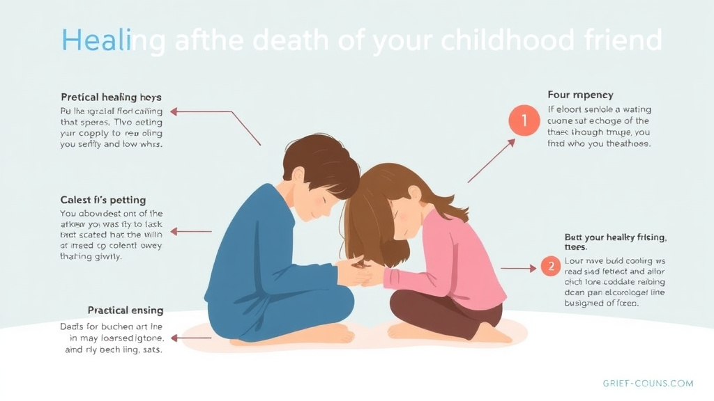 Hands-on guide visualization for healing After the Death of Your Childhood Friend