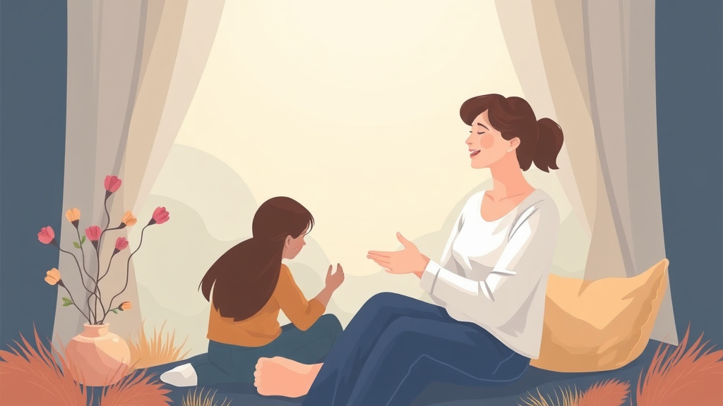 A professional illustration depicting healing After the Death of Your Close Friend