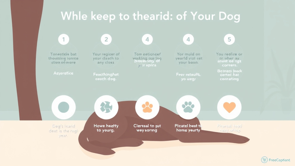 Practical checklist visual for healing After the Death of Your Dog
