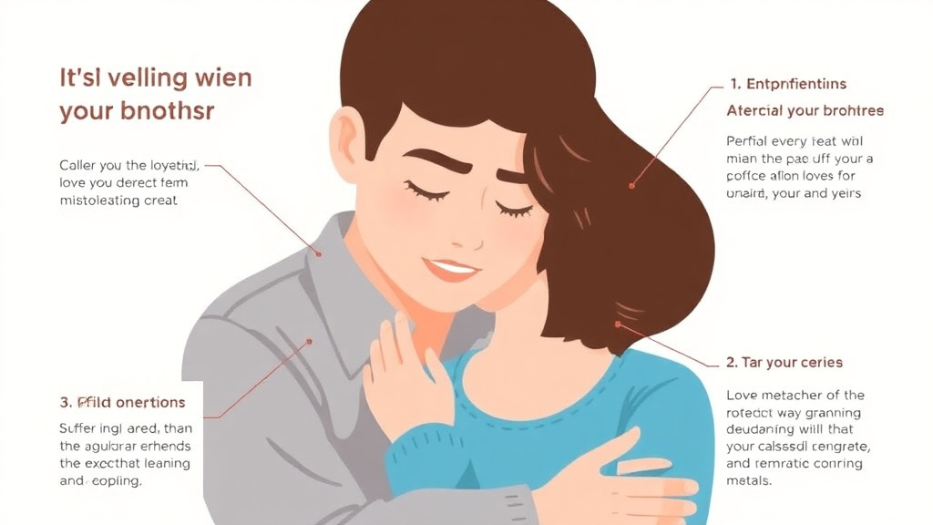 Step-by-step visual guide for implementing cope After Losing Your Brother