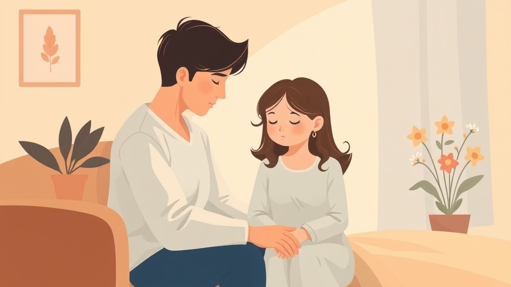 Illustration breaking down the fundamentals of cope After Losing Your Child