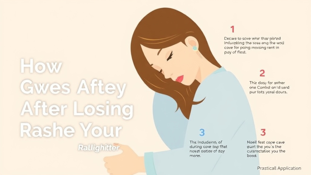 Practical checklist visual for cope After Losing Your Daughter