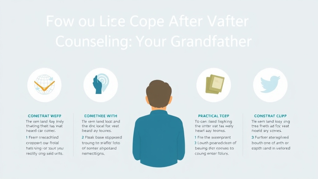 Step-by-step visual guide for implementing cope After Losing Your Grandfather