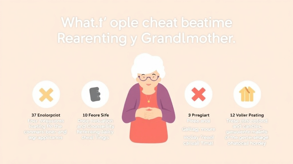 Action-oriented illustration showing how to apply cope After Losing Your Grandmother