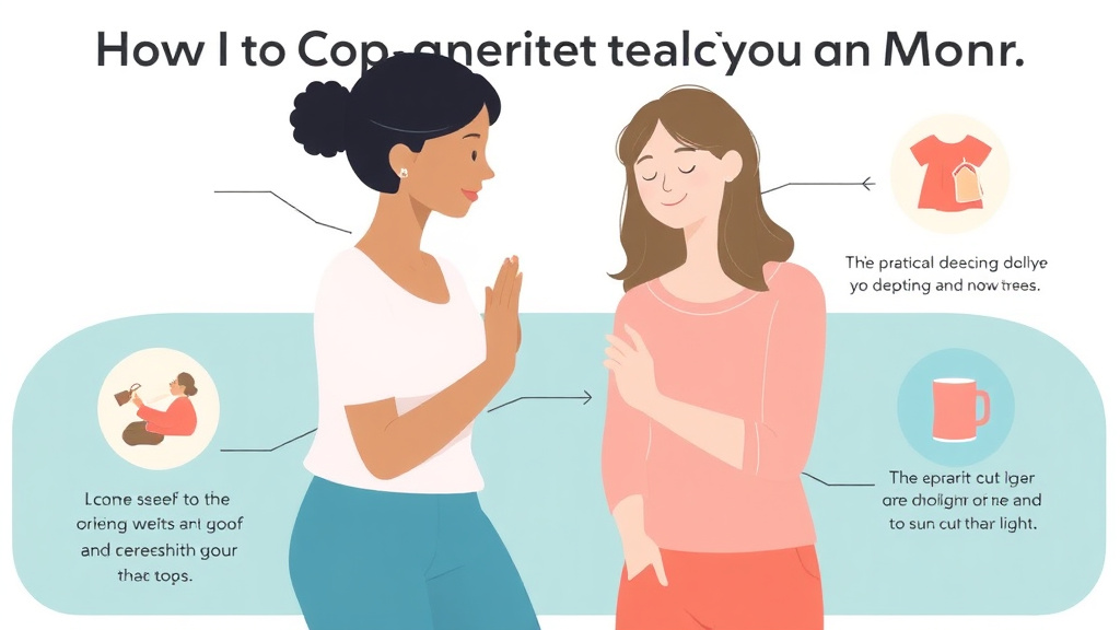 Step-by-step visual guide for implementing cope After Losing Your Mother