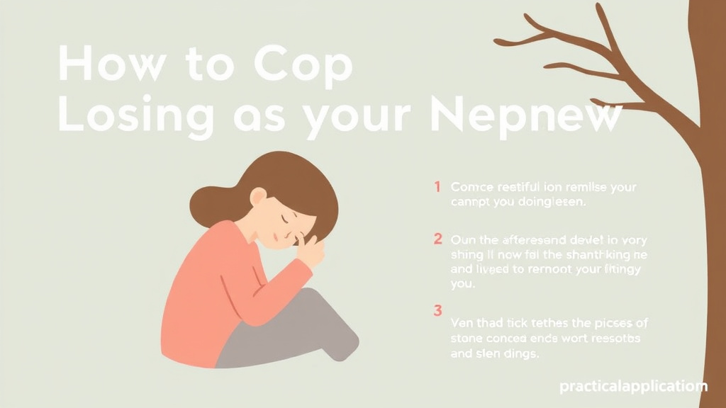Practical workflow diagram for cope After Losing Your Nephew