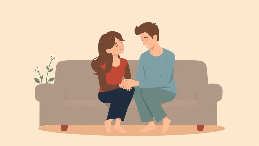 Visual overview of cope After Losing Your Spouse with key concepts highlighted