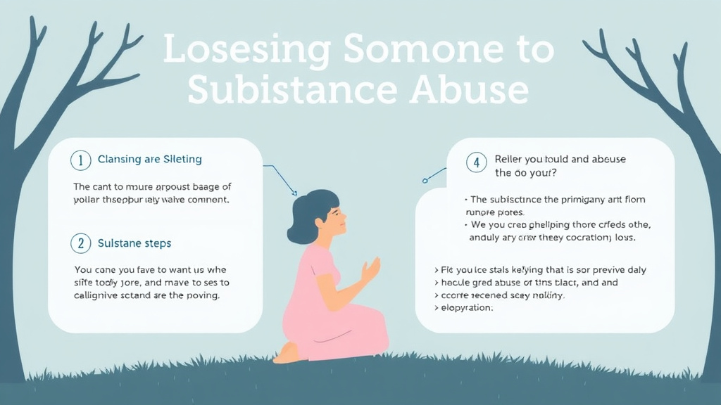 Real-world application diagram for losing Someone to Substance Abuse