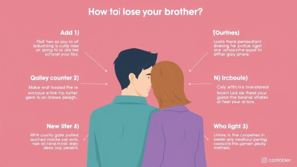 Step-by-step visual guide for implementing when You Lose Your Brother What to Expect