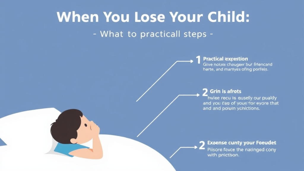 Implementation roadmap for when You Lose Your Child What to Expect with actionable steps