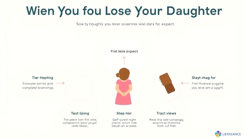 Hands-on guide visualization for when You Lose Your Daughter What to Expect