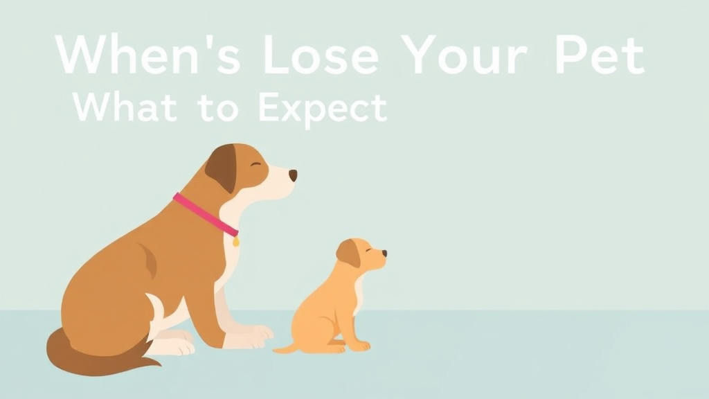 Implementation roadmap for when You Lose Your Pet What to Expect with actionable steps