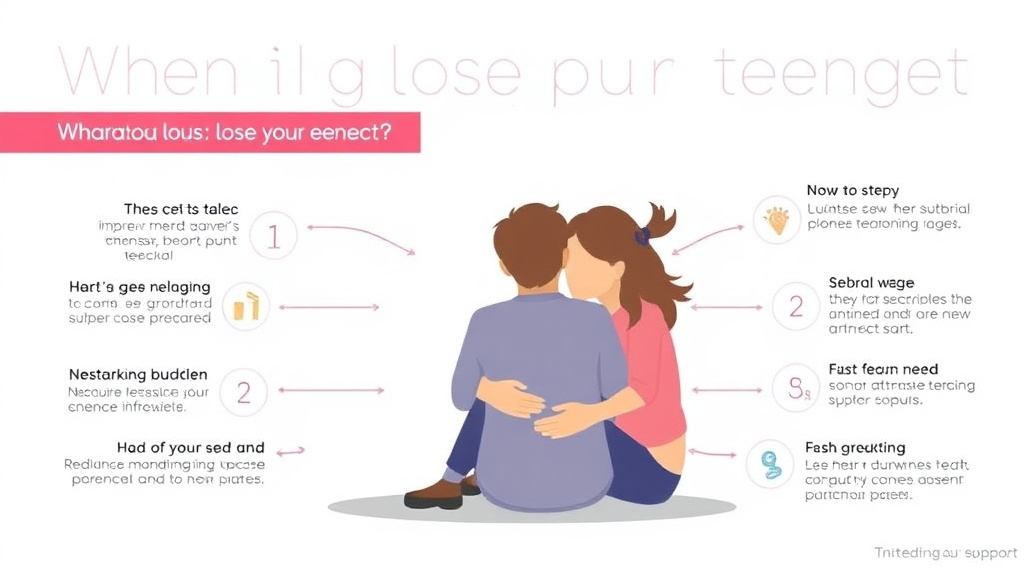 Action-oriented illustration showing how to apply when You Lose Your Teenager What to Expect