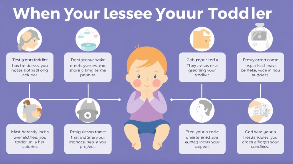 Real-world application diagram for when You Lose Your Toddler What to Expect