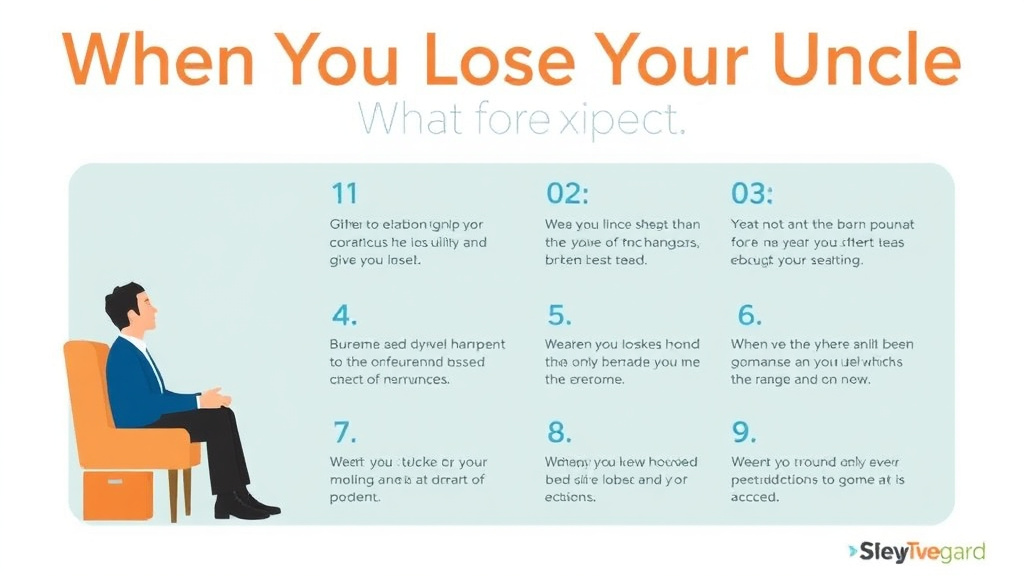 Real-world application diagram for when You Lose Your Uncle What to Expect