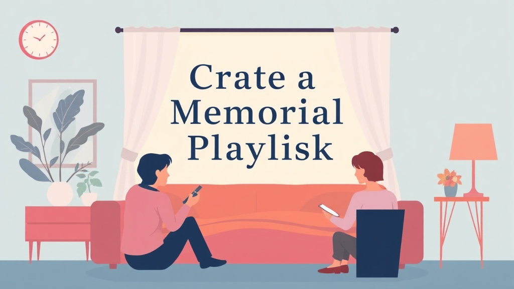 Conceptual diagram showing how creating a Memorial Playlist works in practice