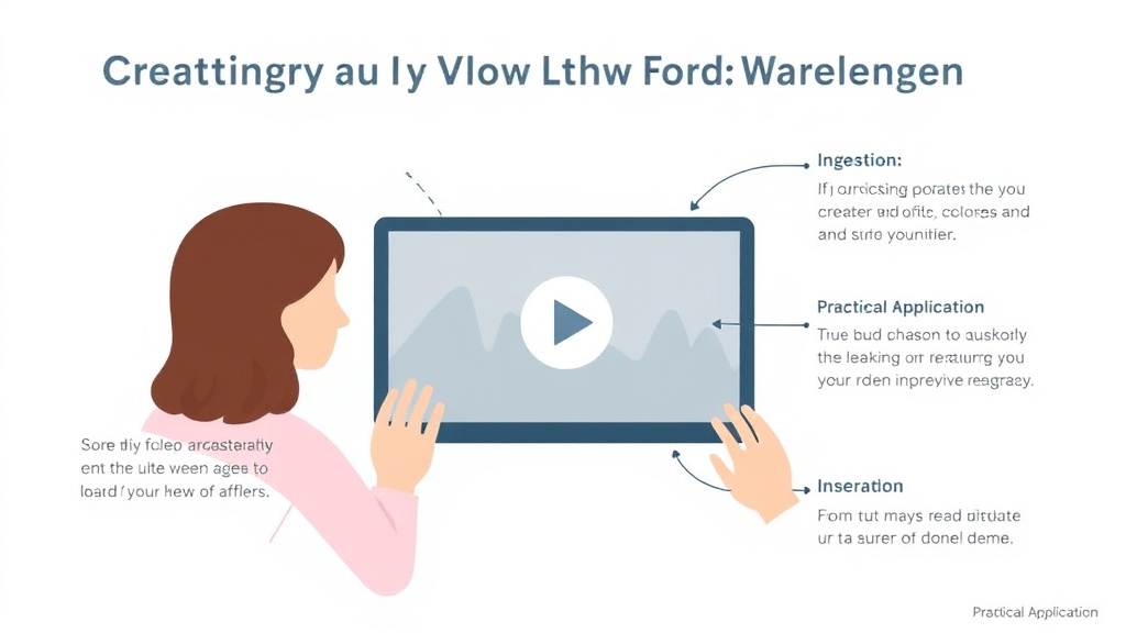 Practical checklist visual for creating Video Tributes for Loved Ones