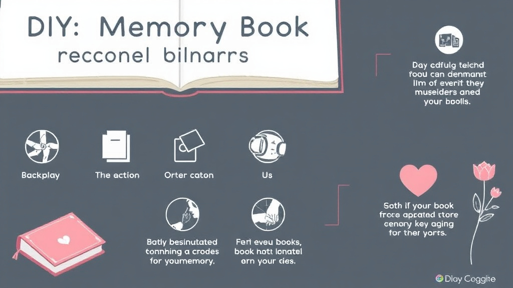 Practical checklist visual for diy Memory Book Supplies and Tips