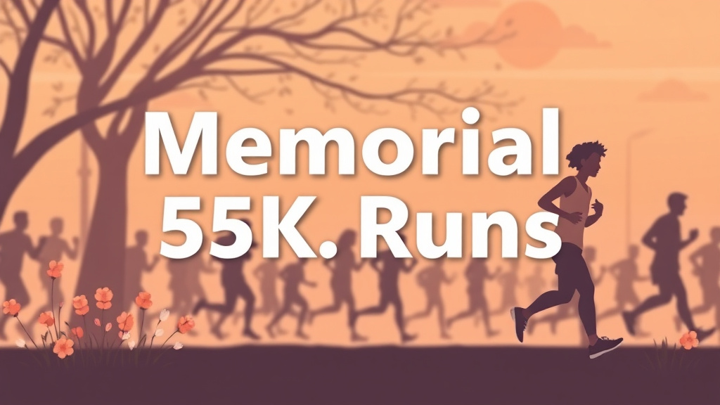 Educational graphic covering the essentials of memorial 5k Runs and Events
