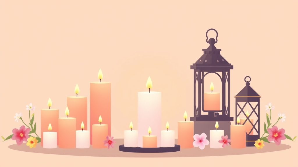 Conceptual diagram showing how memorial Candles and Lanterns works in practice
