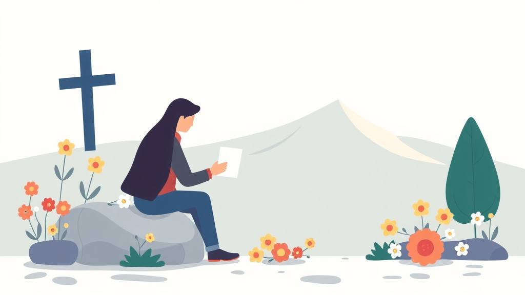 A professional illustration depicting memorial Donations and Fundraisers