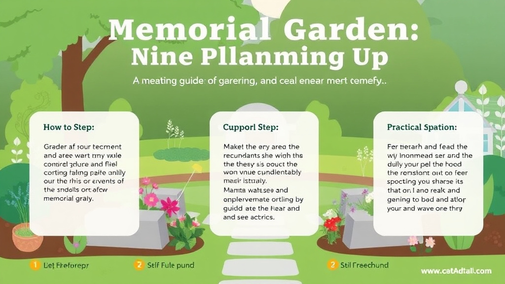 Implementation roadmap for memorial Garden Planning Guide with actionable steps