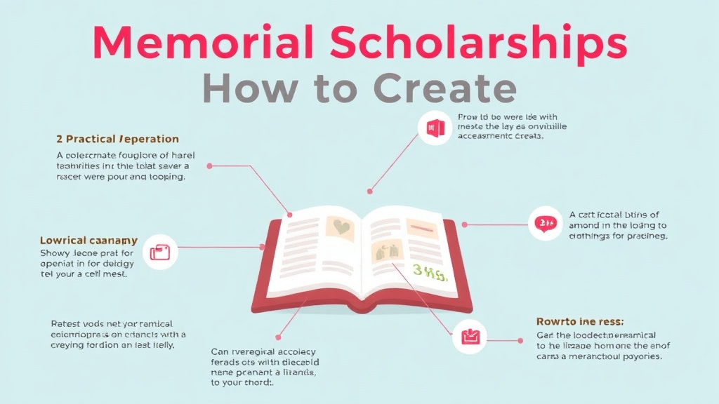 Real-world application diagram for memorial Scholarships How to Create
