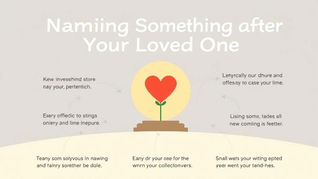Process flow illustration for putting naming Something After Your Loved One into action